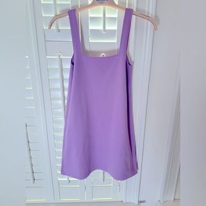 Zara knit A line lavender dress size S